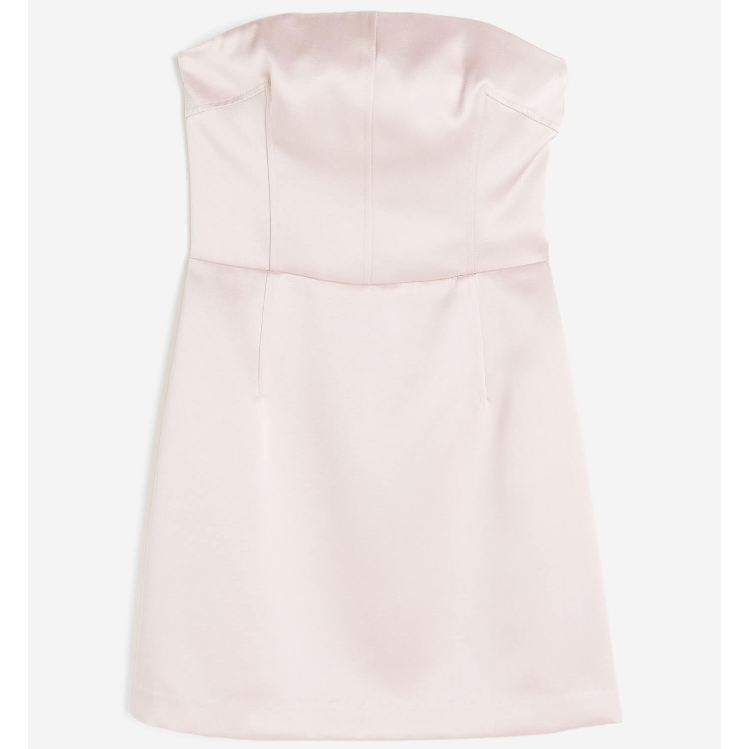цена Платье H&M Bandeau Mini, светло-розовый