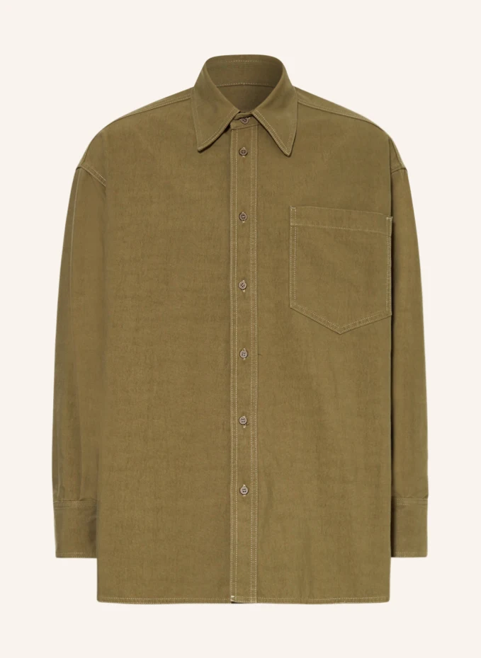 

Рубашка Mm6 Maison Margiela, зеленый