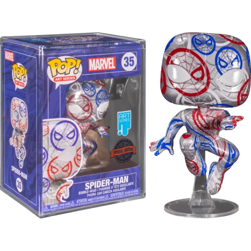 

Фигурка Funko Pop! Artist Series: Marvel Patriotic Age - Spider-Man Exclusive