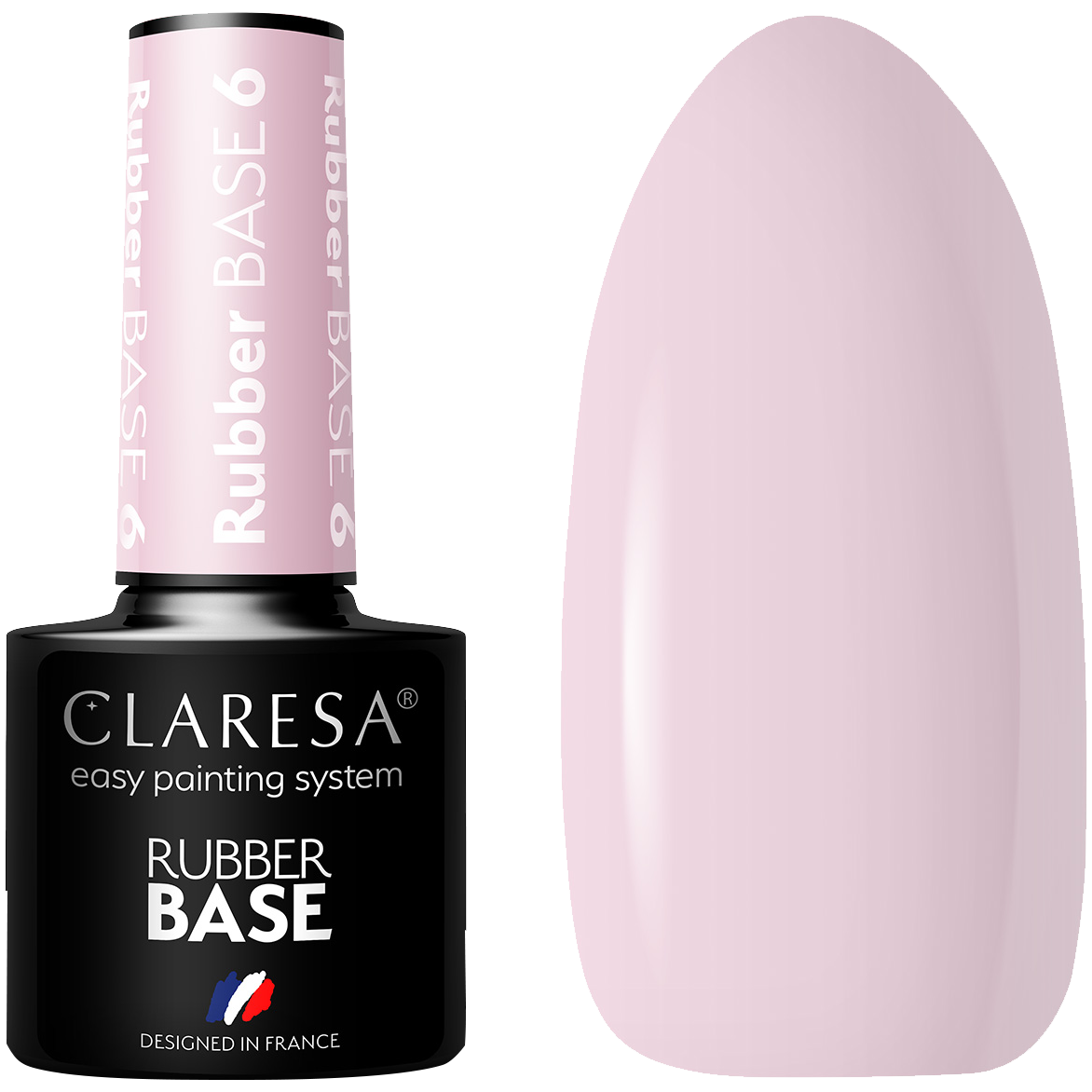 Claresa Rubber Base резиновая основа для ногтей 6,5 г