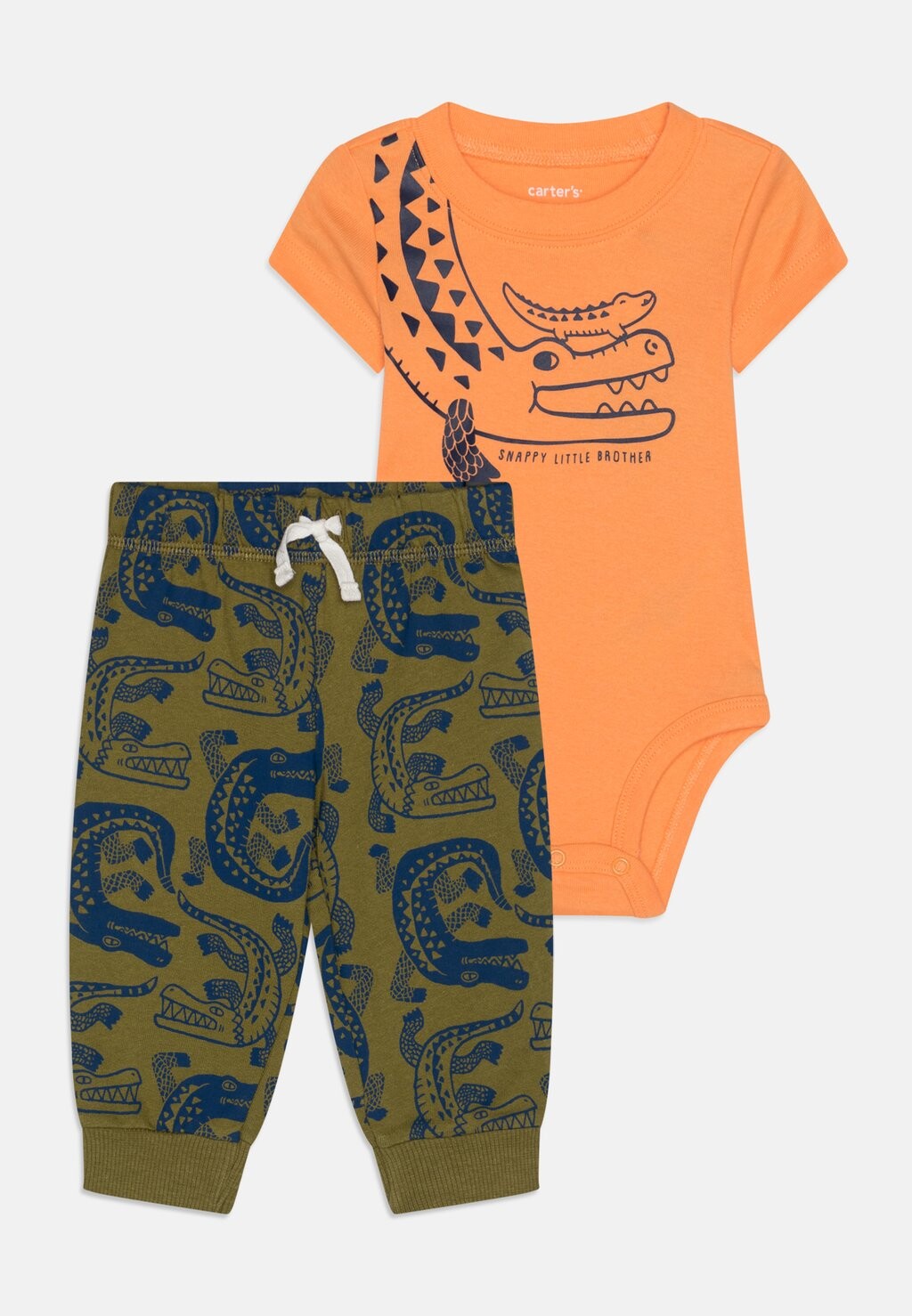 

Комплект ALLIGATOR SET Carter's, цвет orange