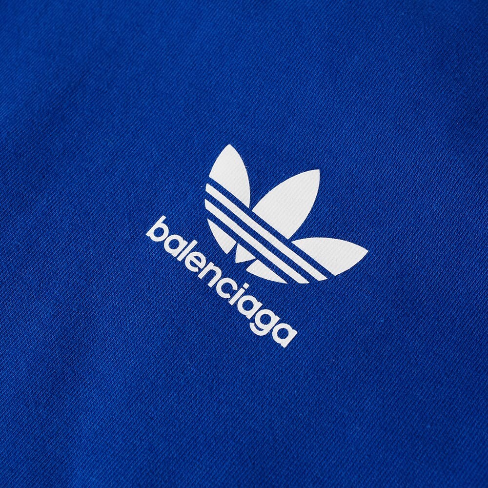 

Футболка Balenciaga x Adidas Oversized Tee, Синий