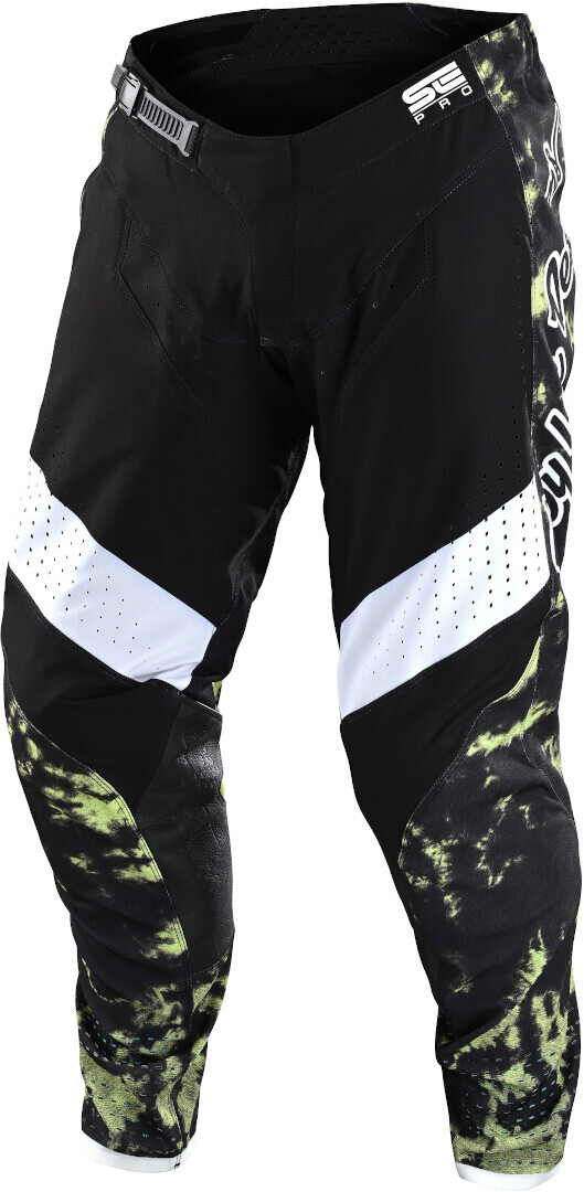 

Брюки Troy Lee Designs SE Pro Dyeno Мотокросс, черно-зеленые