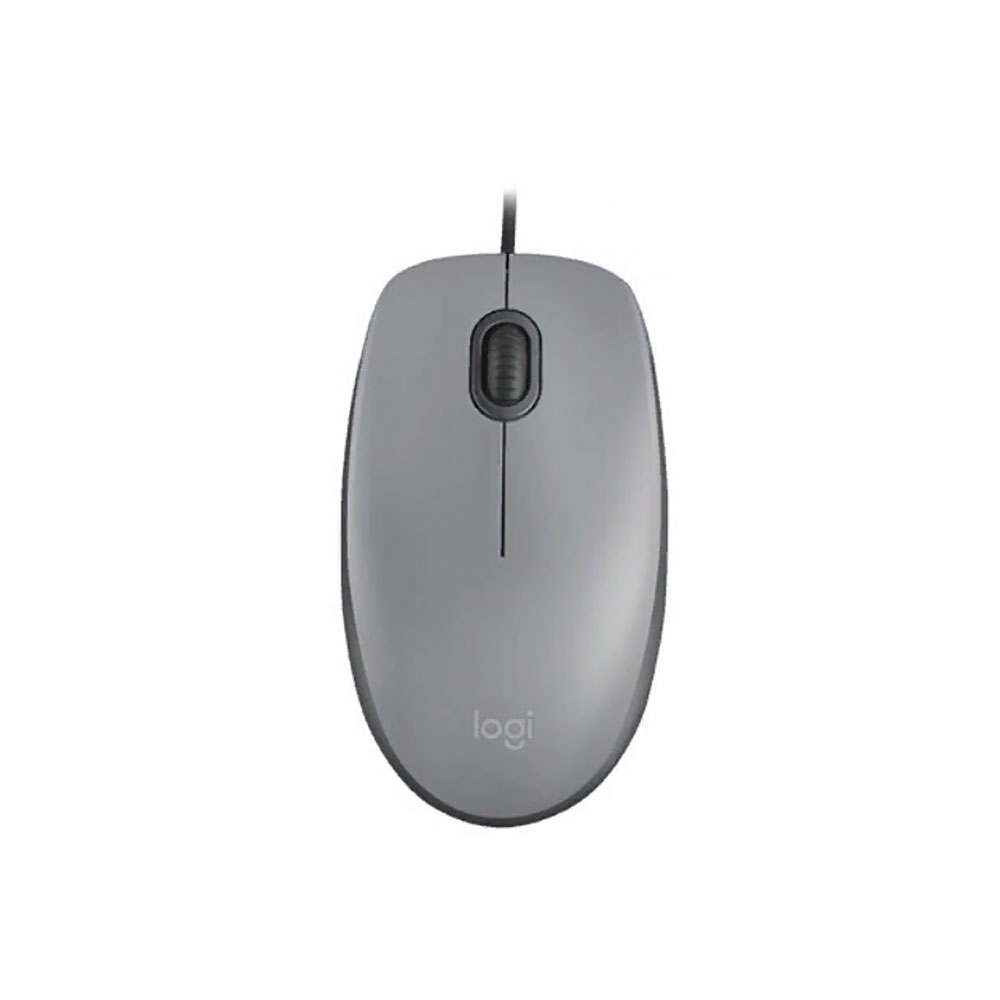 Проводная мышь Logitech M111, серый цена и фото