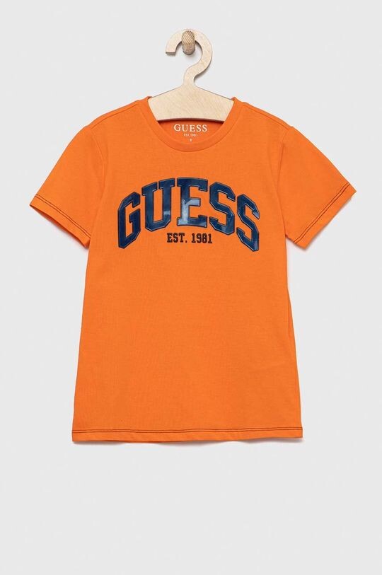 

Детская футболка Guess, оранжевый