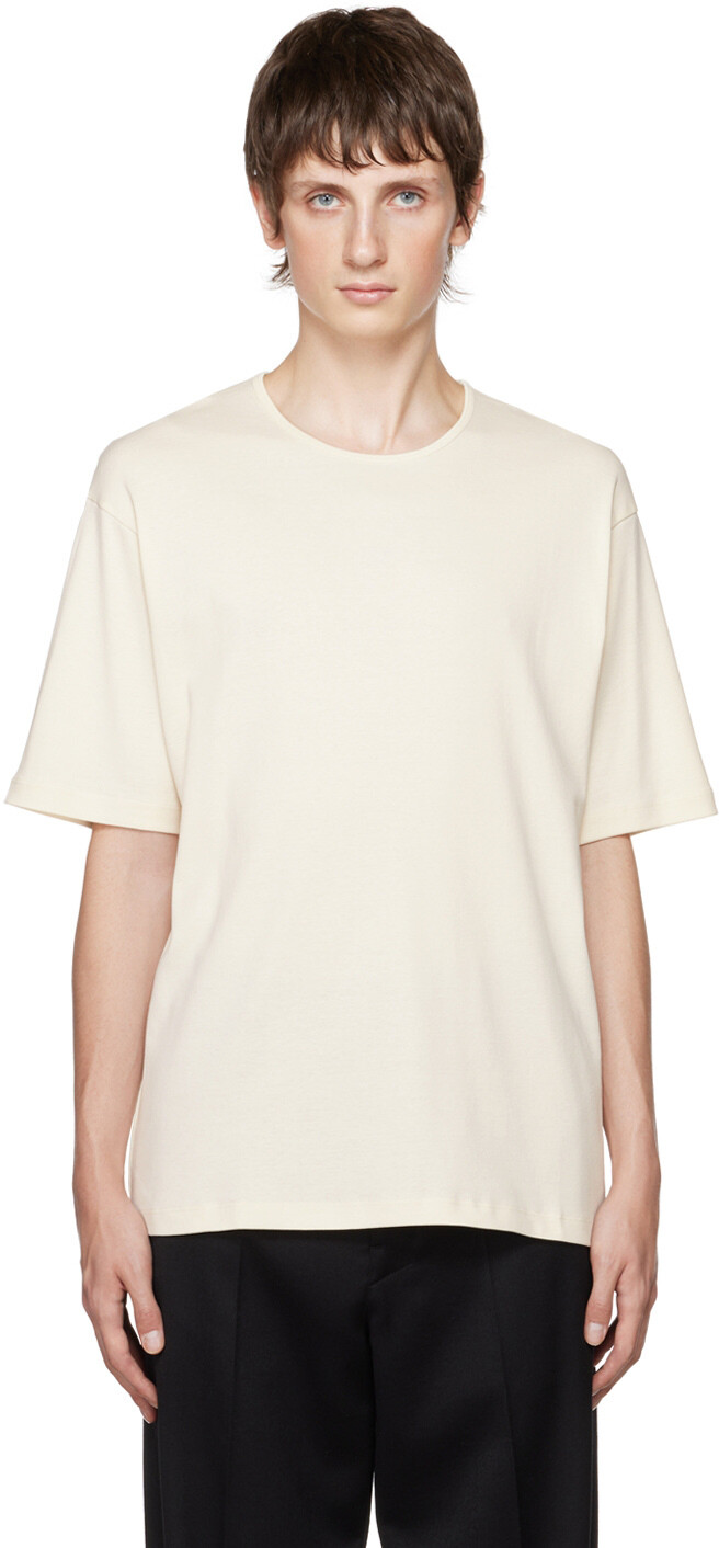 

Off-White футболка в рубчик LEMAIRE