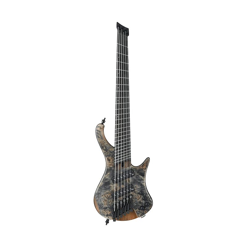 

Ibanez EHB Ergonomic Headless Bass 6-String Multi-Scale Electric Guitar with Bag (правая рука, Black Ice Flat) Ibanez EHB Ergonomic Headless Bass 6-String Guitar with Bag (Black Ice Flat)