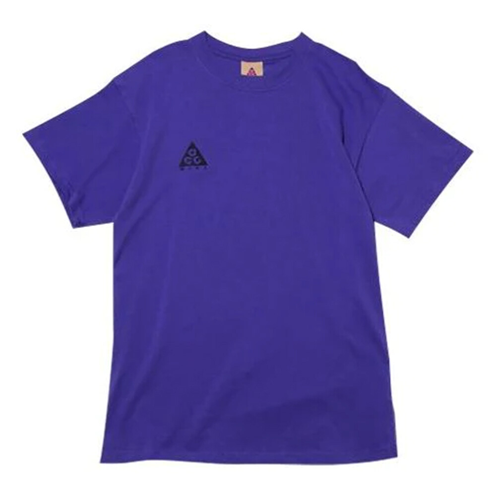 

Футболка Nike ACG Short-Sleeve, фиолетовый/чёрный, Черный