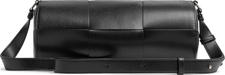 

Сумка Bottega Veneta Medium Canette Bag Black/Silver, черный