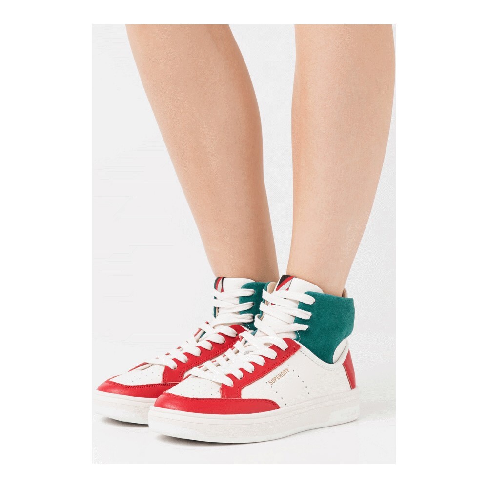 

Кроссовки Superdry Premium Basket Lux Trainer, white
