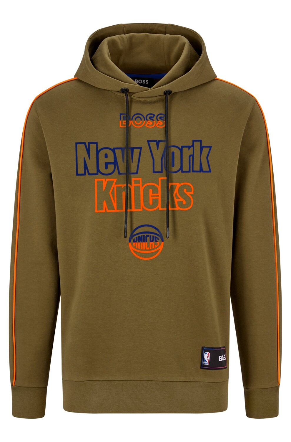 

Толстовка Boss & NBA Cotton-blend NBA Knicks, хаки