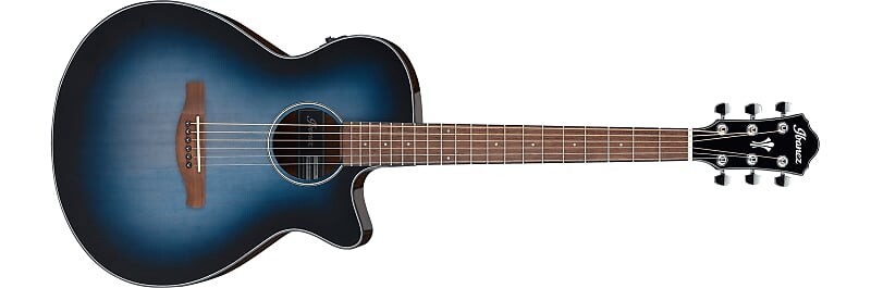 

Ibanez AEG50IBH Акустическая электрогитара AEG - Indigo Blue Burst