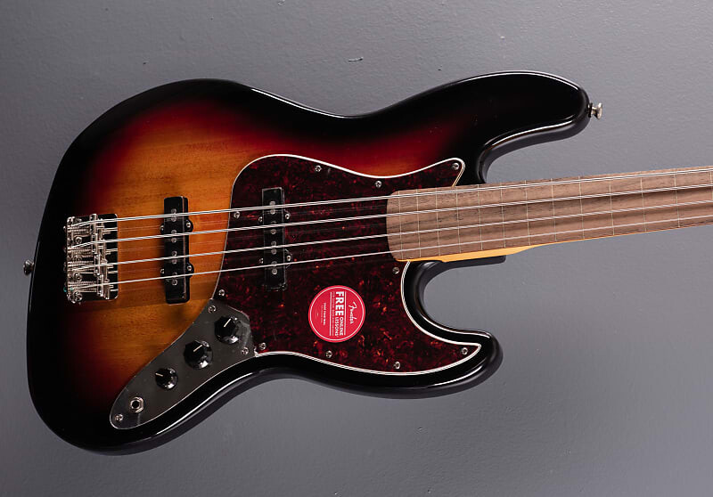 

Squier Classic Vibe '60s Jazz Bass Fretless - 3 цвета солнечных лучей