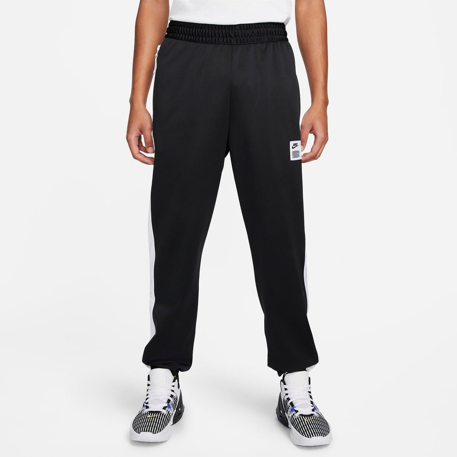 

Мужские флисовые брюки для баскетбола Nike Therma-FIT Starting Five, черный