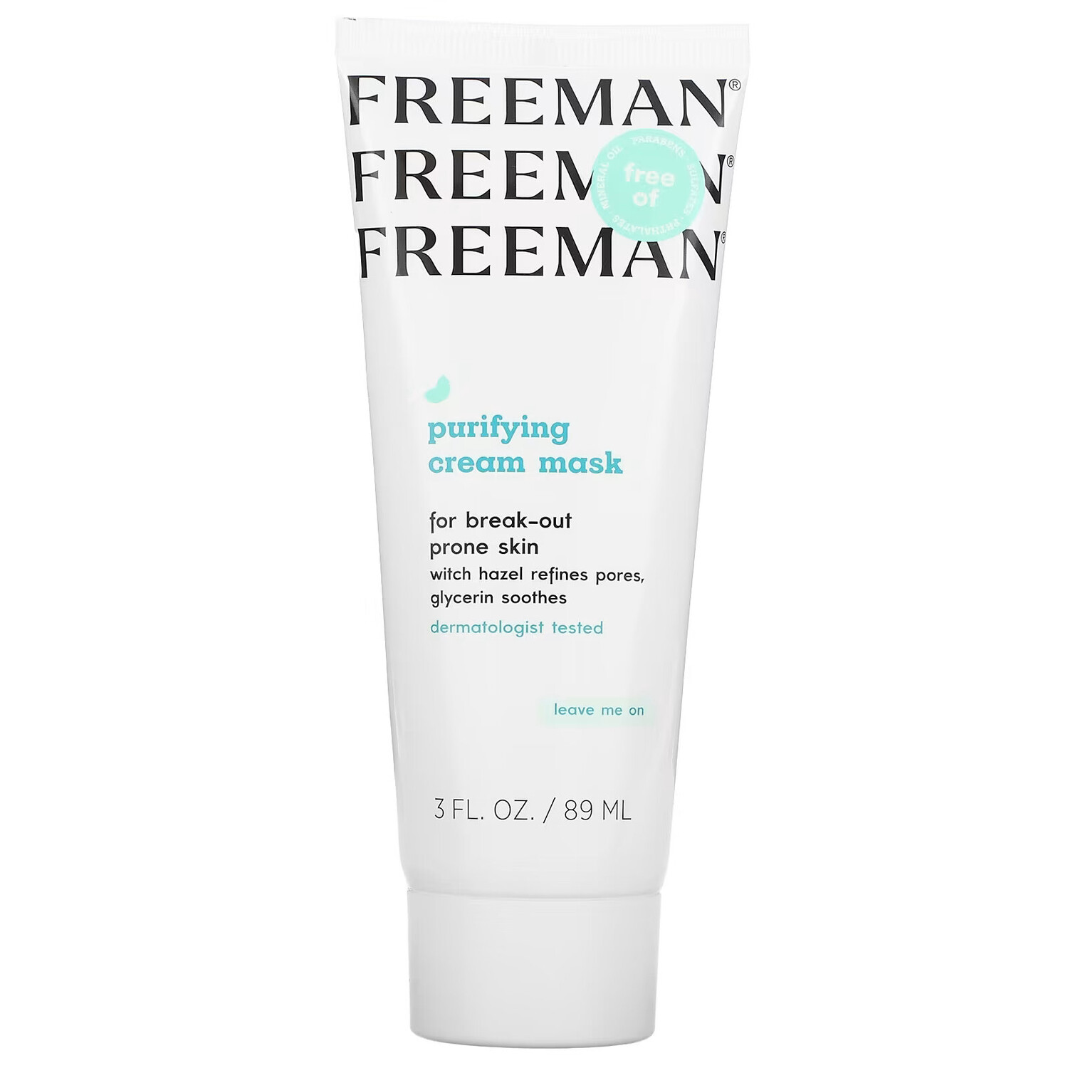 

Freeman Beauty, Очищающая крем-маска, 89 мл (3 жидк. Унции)