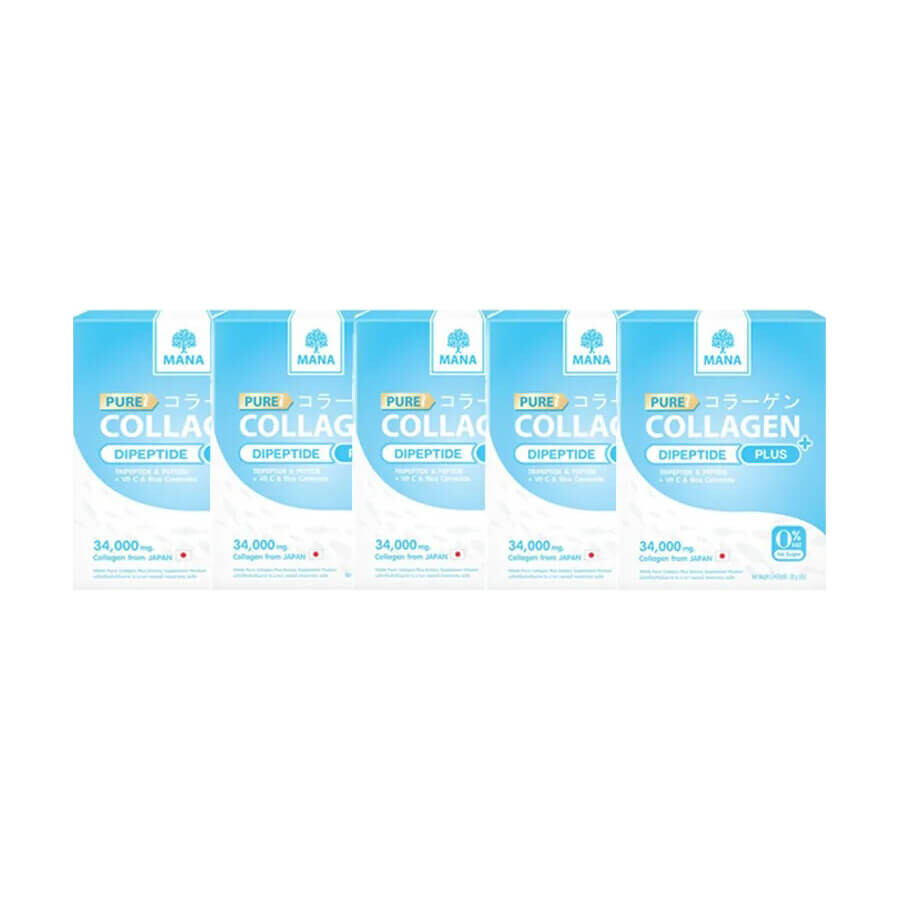 

Коллаген Mana Skincare Pure Dipeptide Plus, 5 упаковок