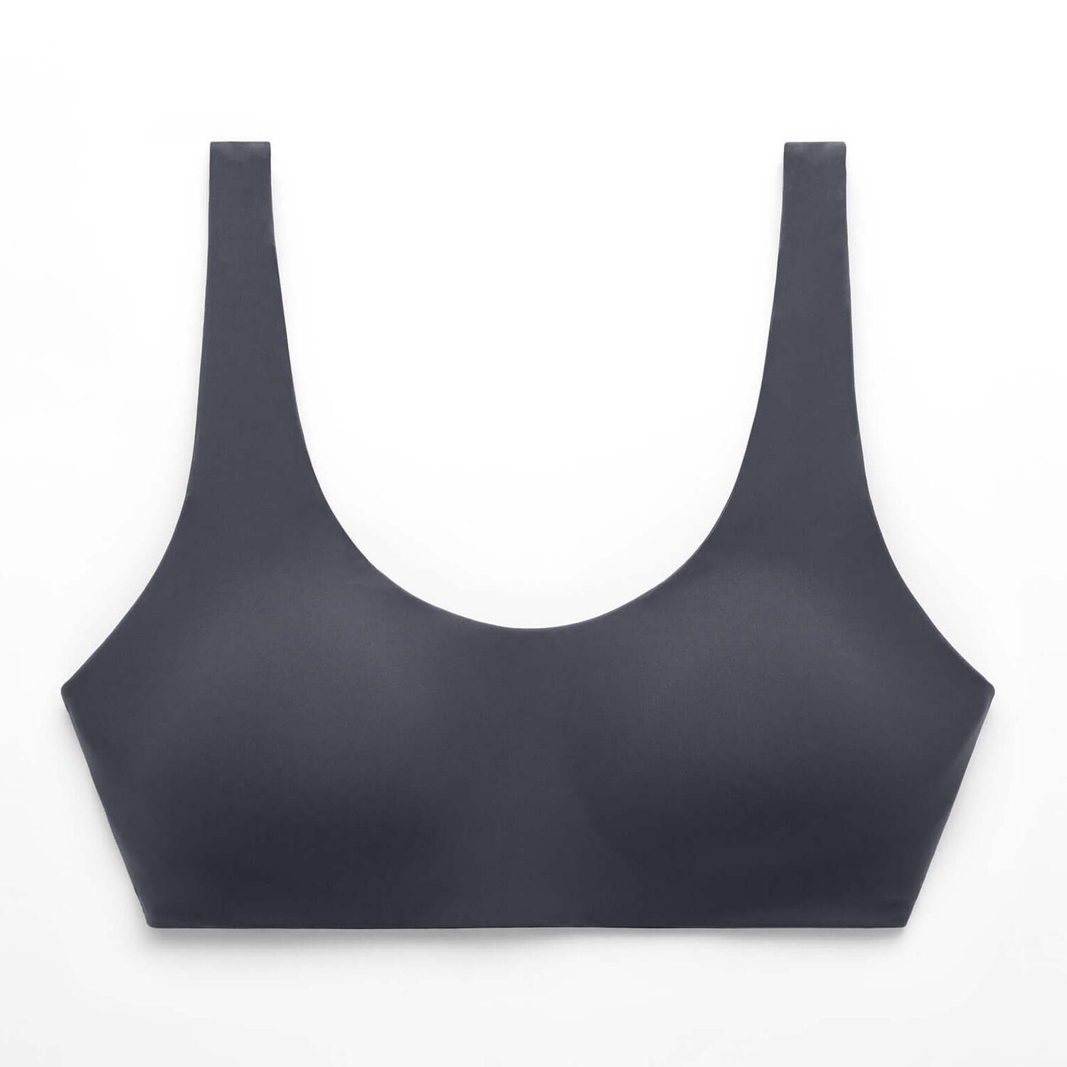 

Спортивный бюстгальтер Oysho Light Touch Medium-Support, серый