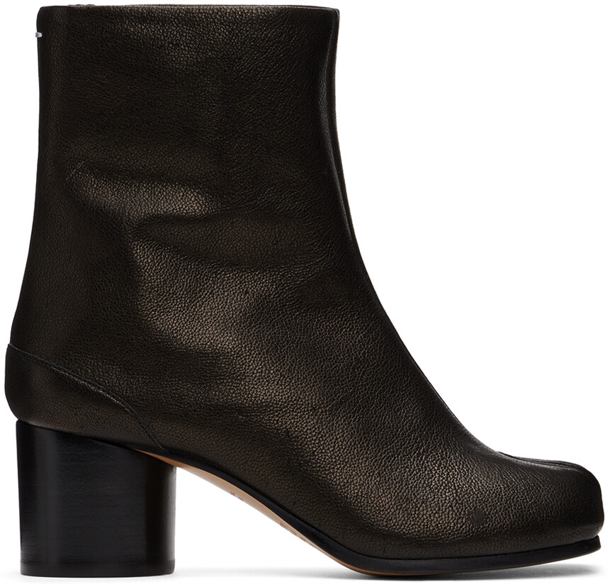 

Черные сапоги таби Maison Margiela