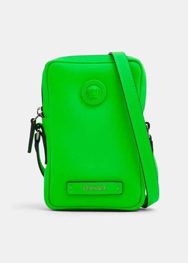 

Сумка VERSACE Medusa Biggie small crossbody bag, зеленый