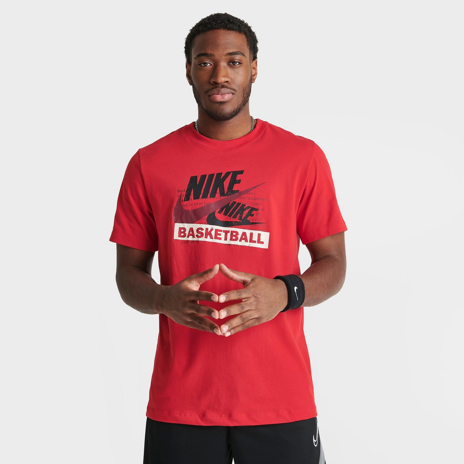 

Мужская баскетбольная футболка Nike Dri-FIT, красный