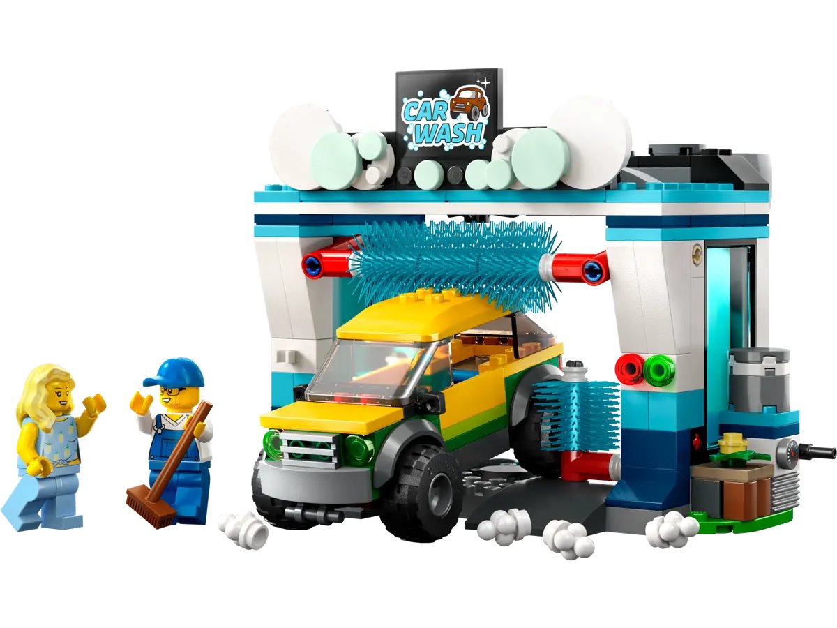 Конструктор Lego City Car Wash 60362, 243 детали – заказать по выгодной  цене из-за рубежа в «CDEK.Shopping»