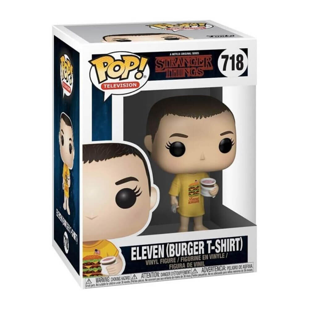 

Фигурка Funko POP! Television: Stranger Things - Eleven in Burger T-Shirt