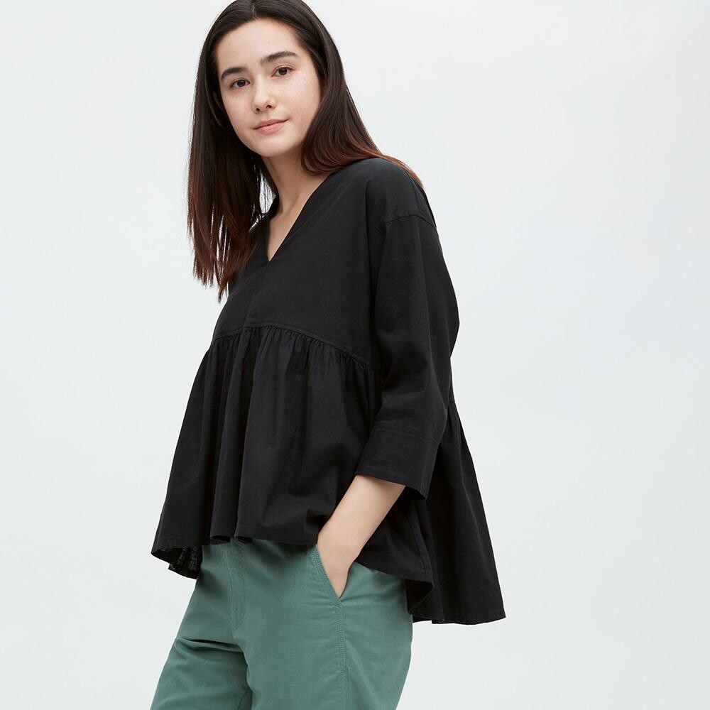 

Рубашка Uniqlo, черный