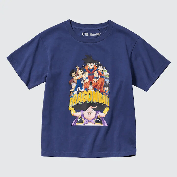 

Футболка детская Uniqlo UT Dragon Ball, синий