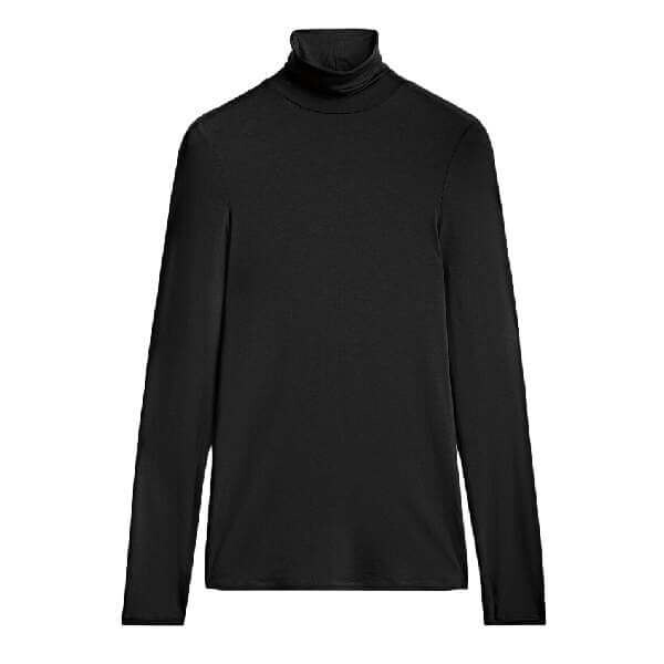 

Водолазка Massimo Dutti High Collar, черный