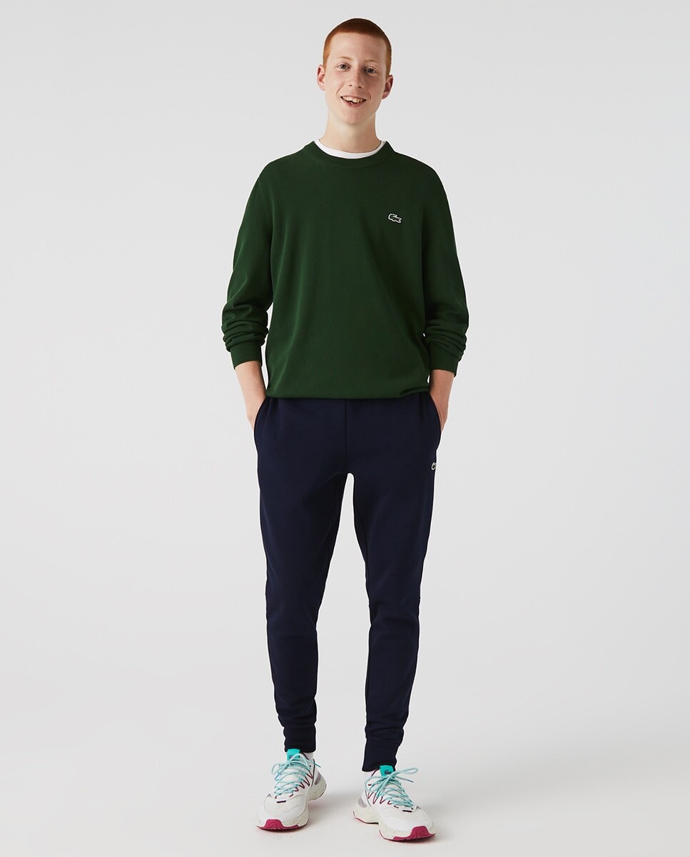

Мужские спортивные брюки узкого кроя Lacoste, темно-синий