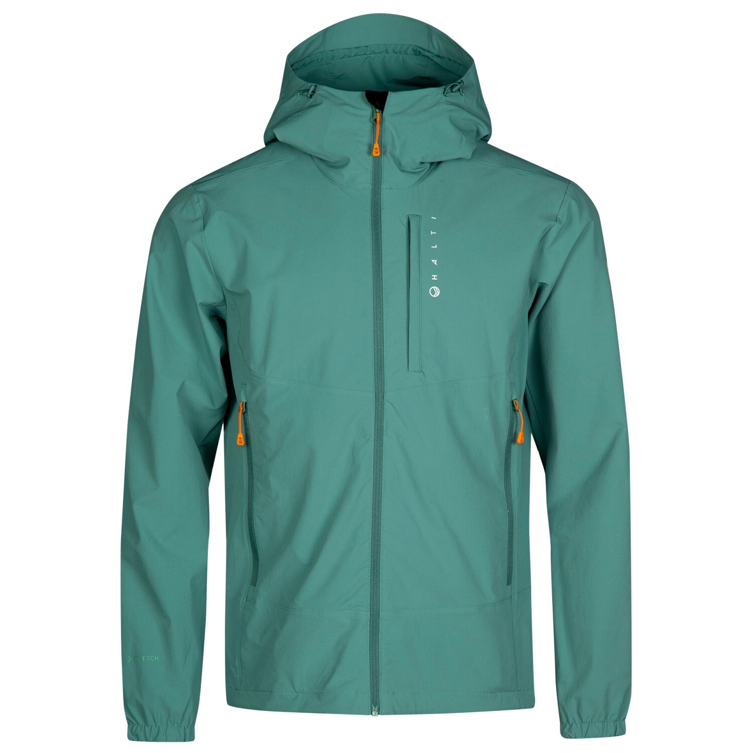 Куртка из софтшелла Halti Pallas Evo Hooded X Stretch, цвет Deep Sea Green