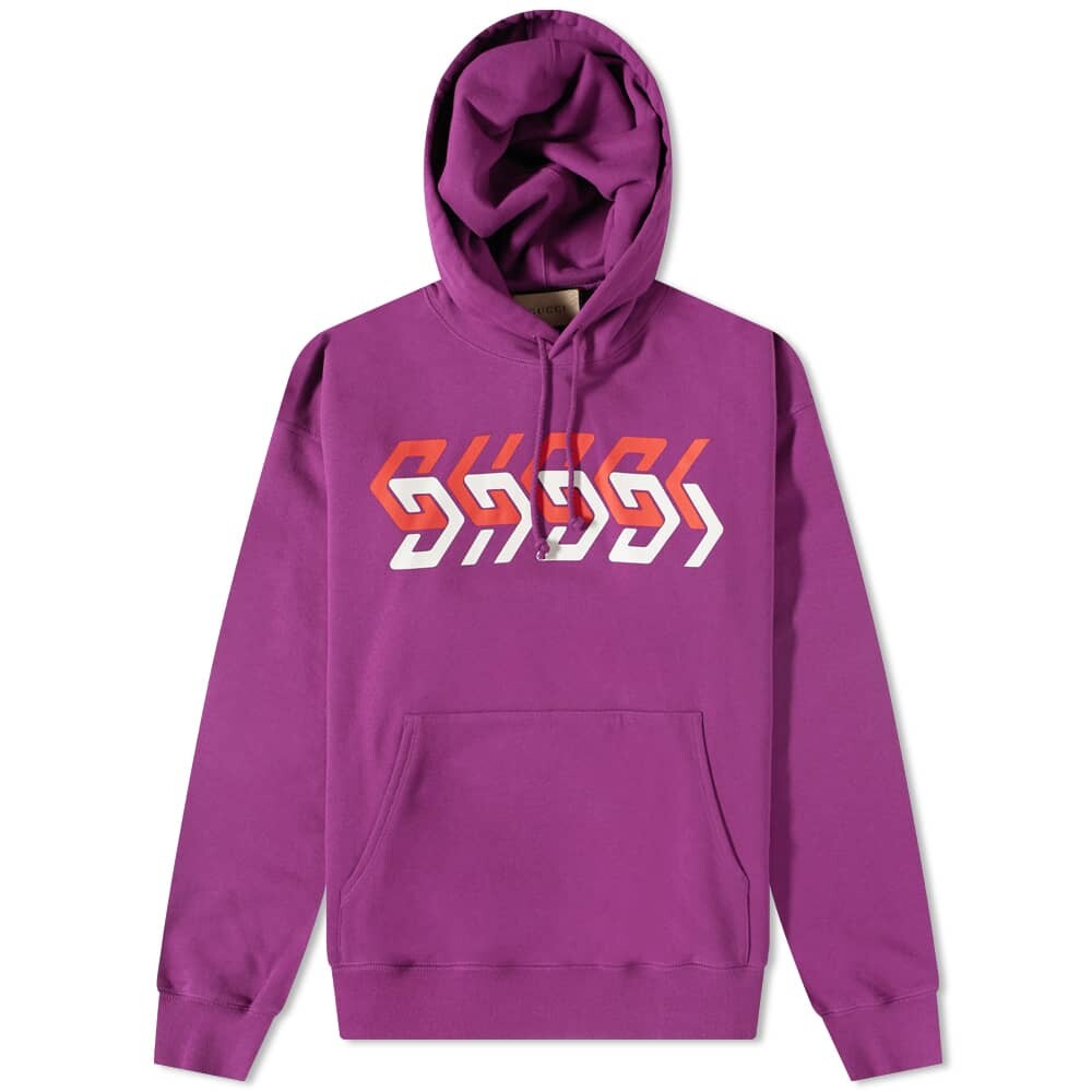 

Толстовка с логотипом Gucci Rock, фиолетовый