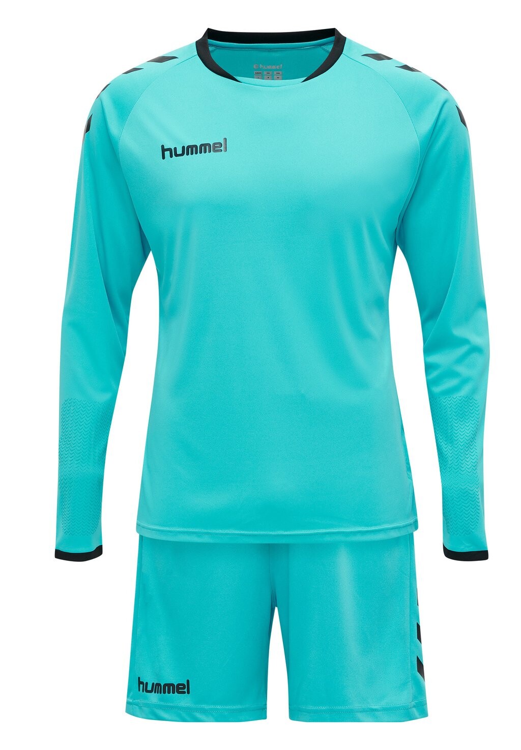 

Футболка с длинными рукавами Hummel, синий меланж