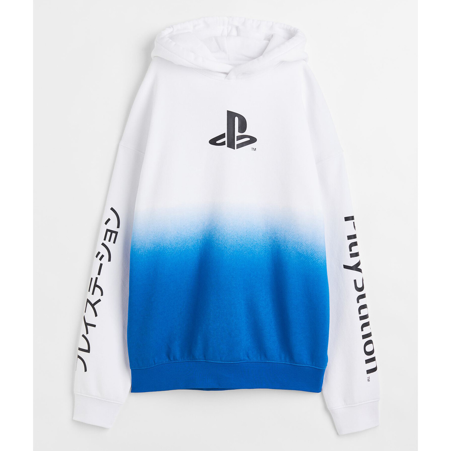 

Толстовка оверсайз с принтом H&M PlayStation, синий