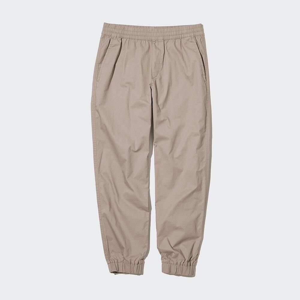 

Эластичные брюки унисекс Uniqlo, бежевый