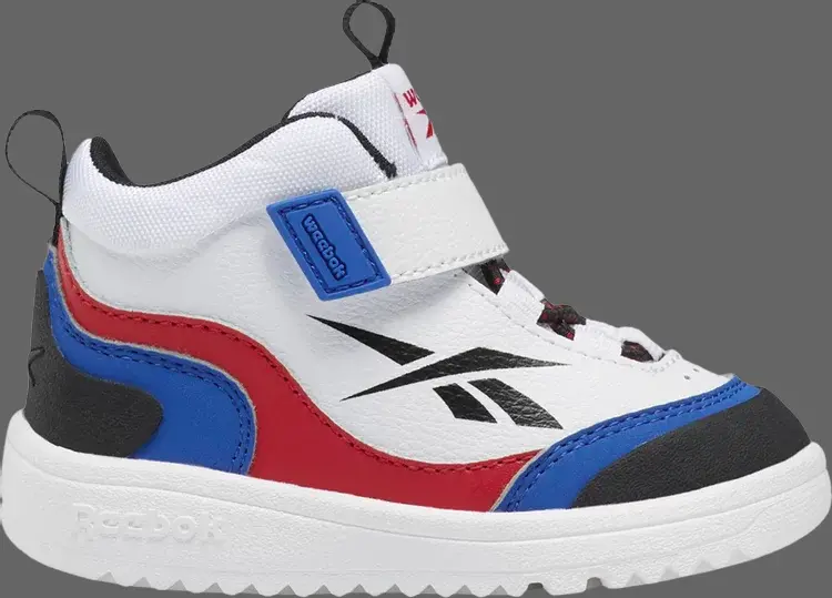 

Кроссовки weebok storm x toddler 'white vector blue red' Reebok, белый
