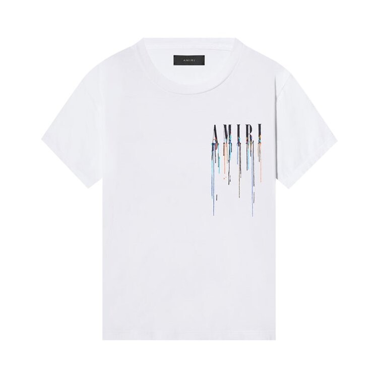 

Футболка Amiri Paint Drip Core Logo Tee 'White', белый