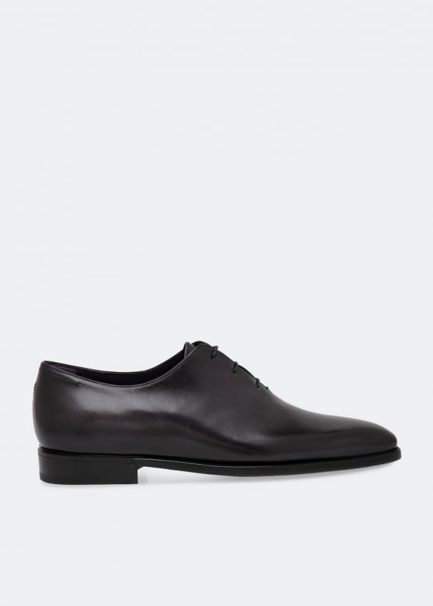 Оксфорды BERLUTI Alessandro Demesure oxford shoes, черный