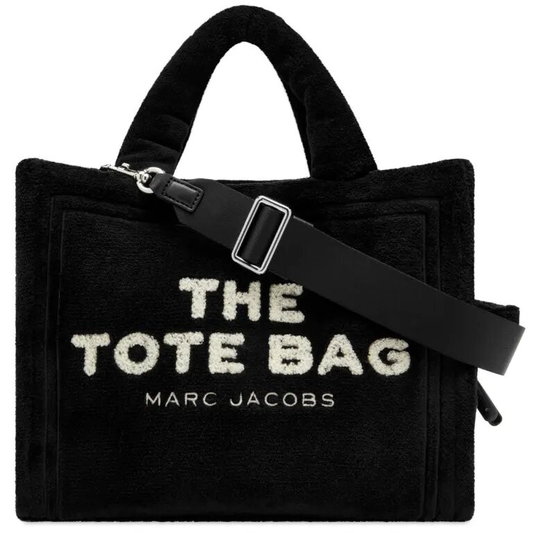 

Сумка-тоут Marc Jacobs The Medium Terry, черный