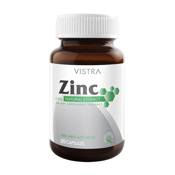 Цинк Vistra, 15 мг 20 капсул