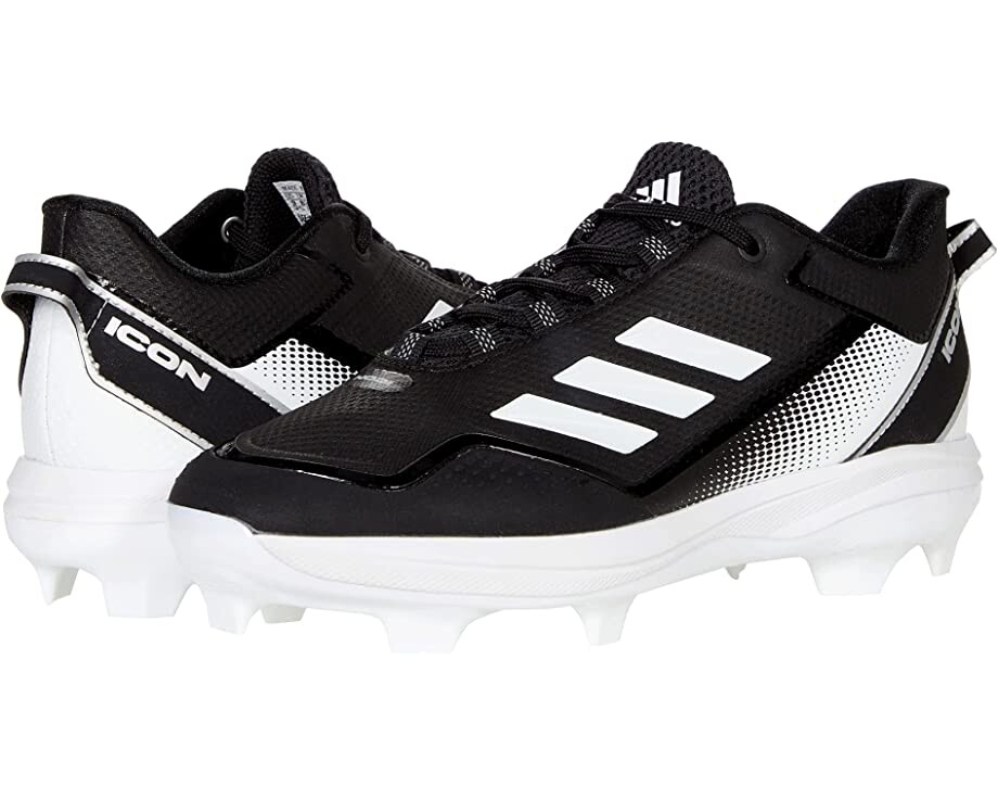 

Кроссовки Icon 7 TPU Baseball Cleats adidas, черный