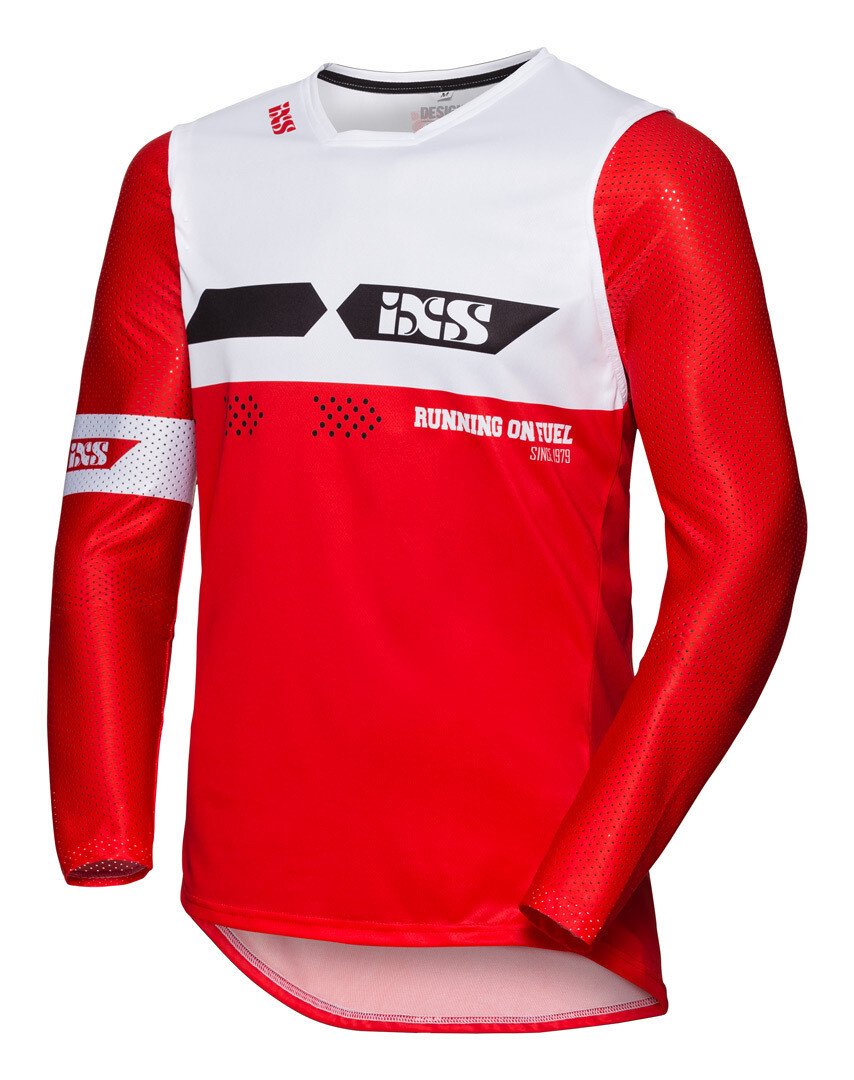 

Джерси IXS MX Jersey 19 2.0 Slim Мотокросс, красно-белые