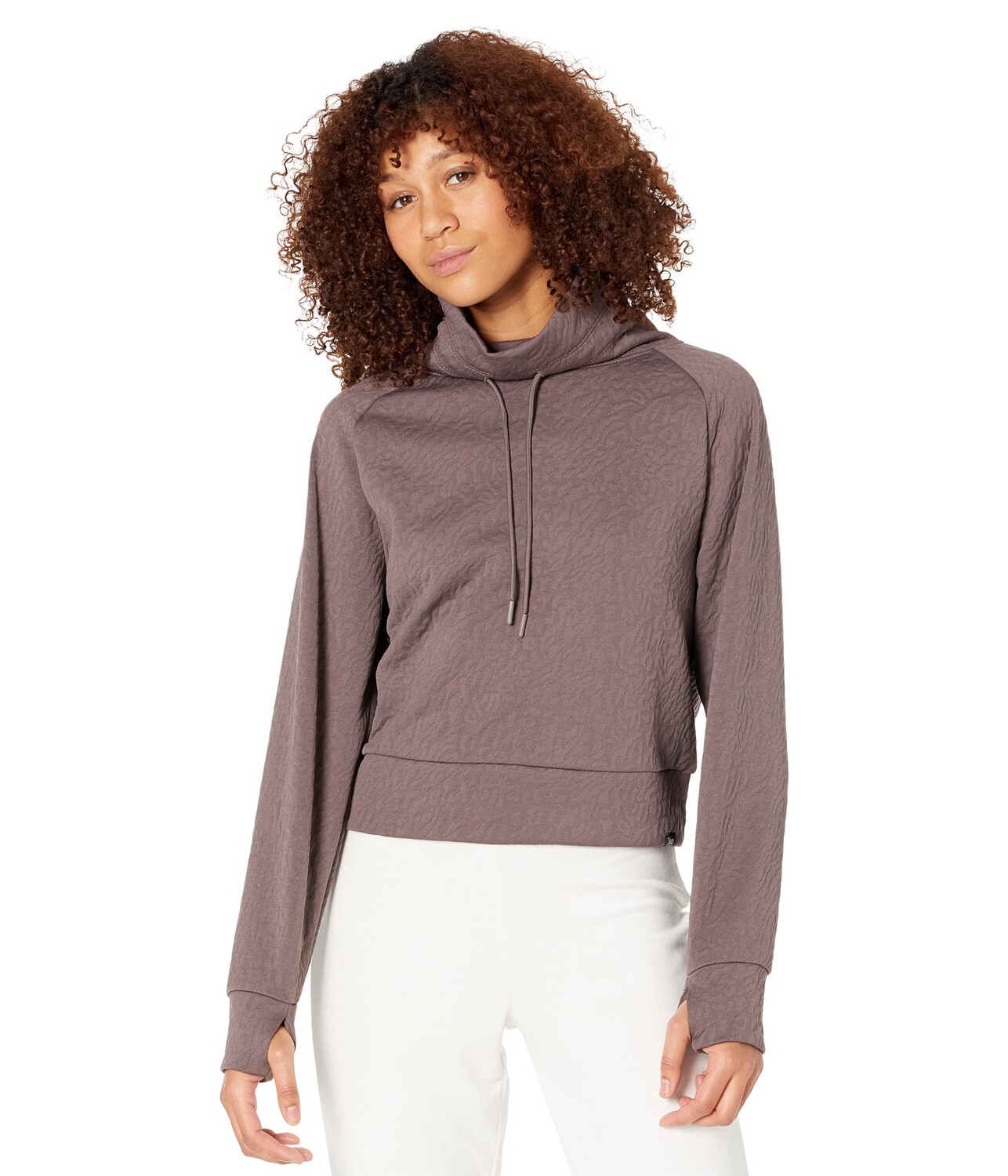 

Пуловер Juicy Couture Sport, Quilted Crop Pullover