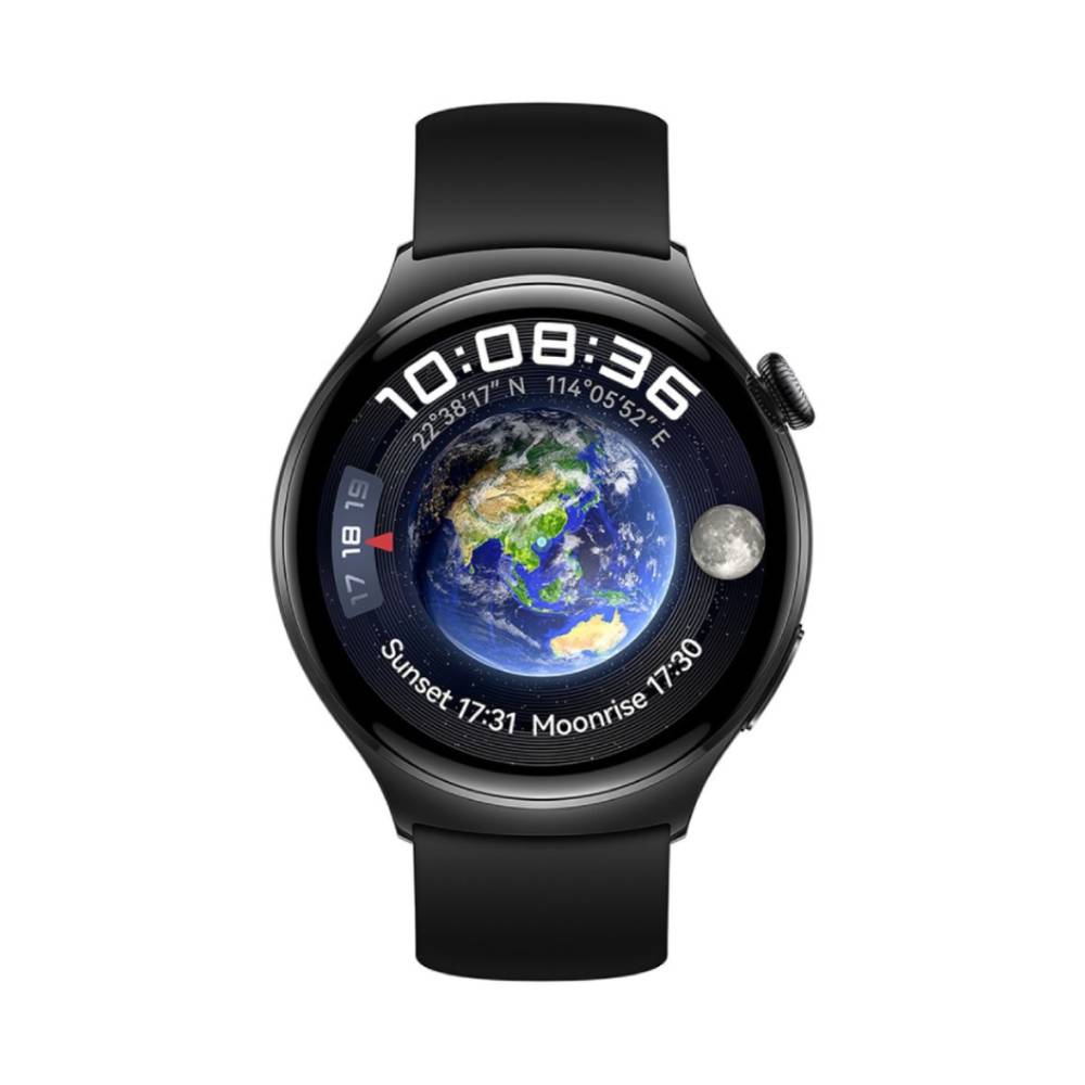 Умные часы Huawei Watch 4, 46 мм, Wi-Fi, черный умные часы huawei watch gt 4 pro 48 мм wi fi серебристый коричневый