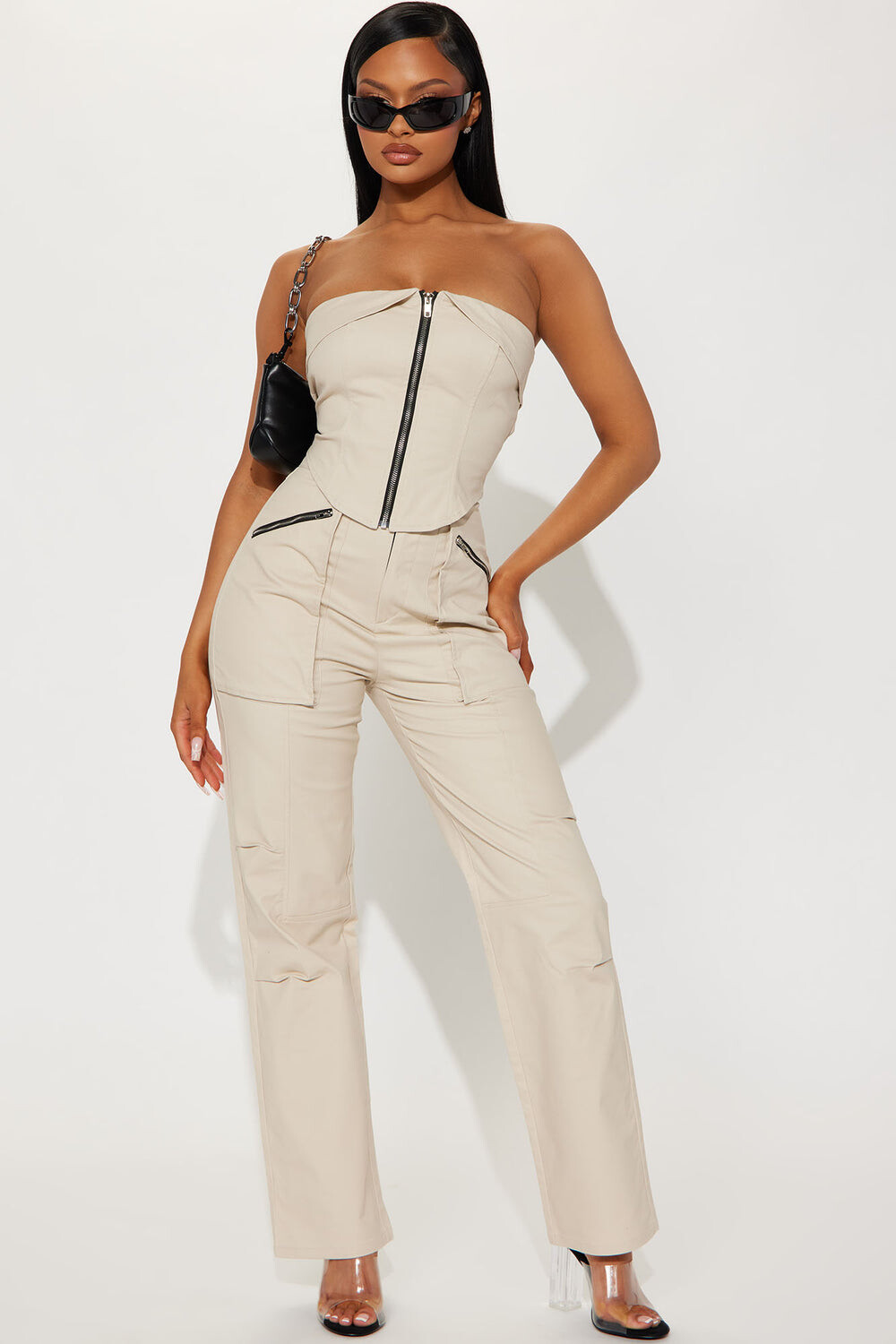 

Брюки Fashion Nova VS8003, хаки