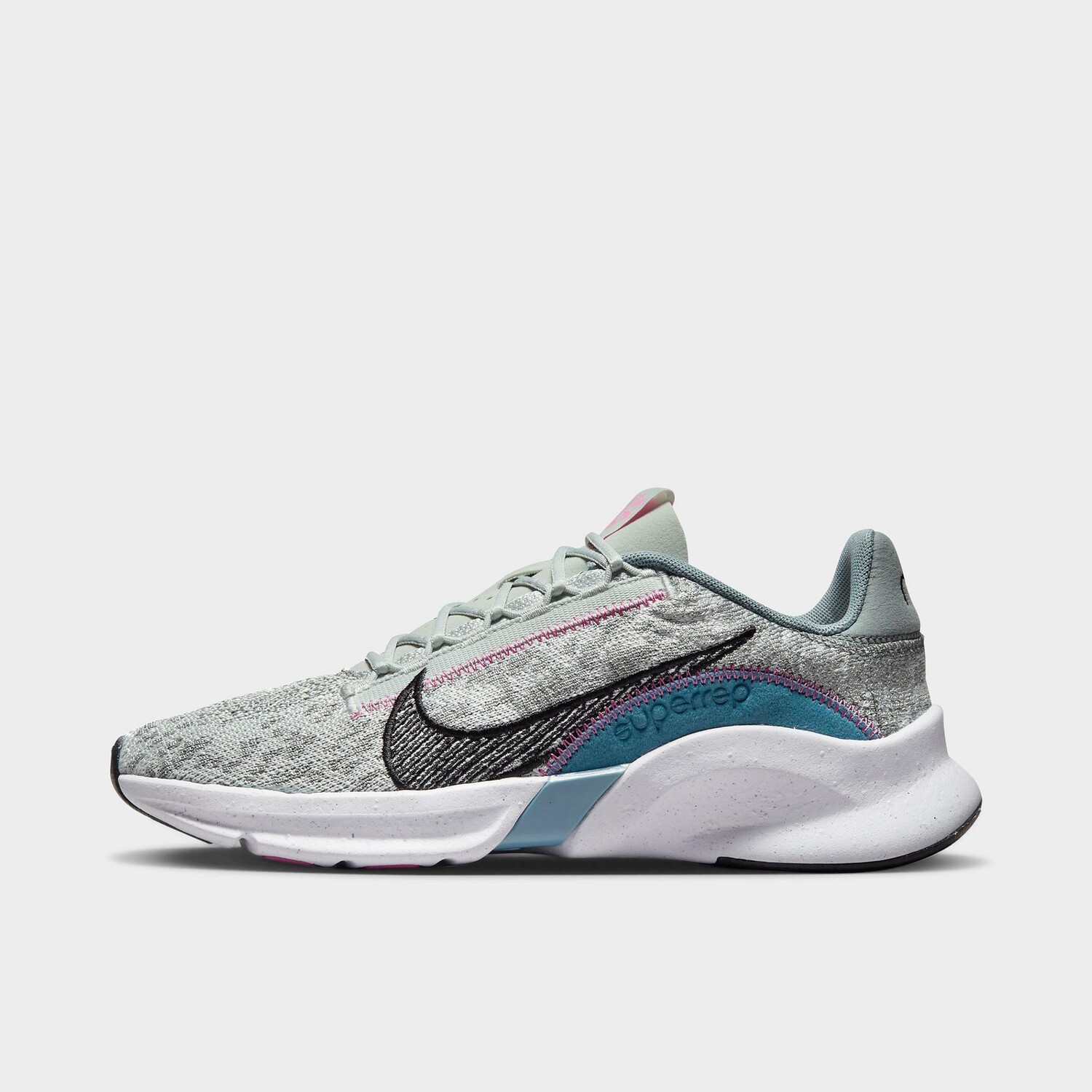 

Женские кроссовки для тренинга Nike SuperRep Go 3 Next Nature Flyknit, серый
