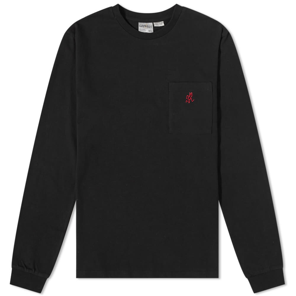 

Футболка Gramicci Long Sleeve One Point Pocket Tee