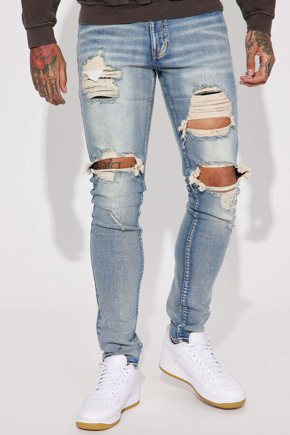 

Джинсы скинни Fashion Nova EPSPRZ3616, синий