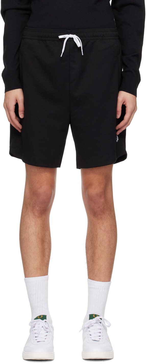 

Черные трикотажные шорты Fred Perry