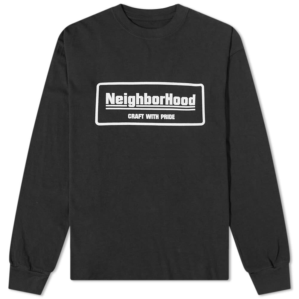 

Футболка Neighborhood Long Sleeve Sulfur Dye Tee, Черный